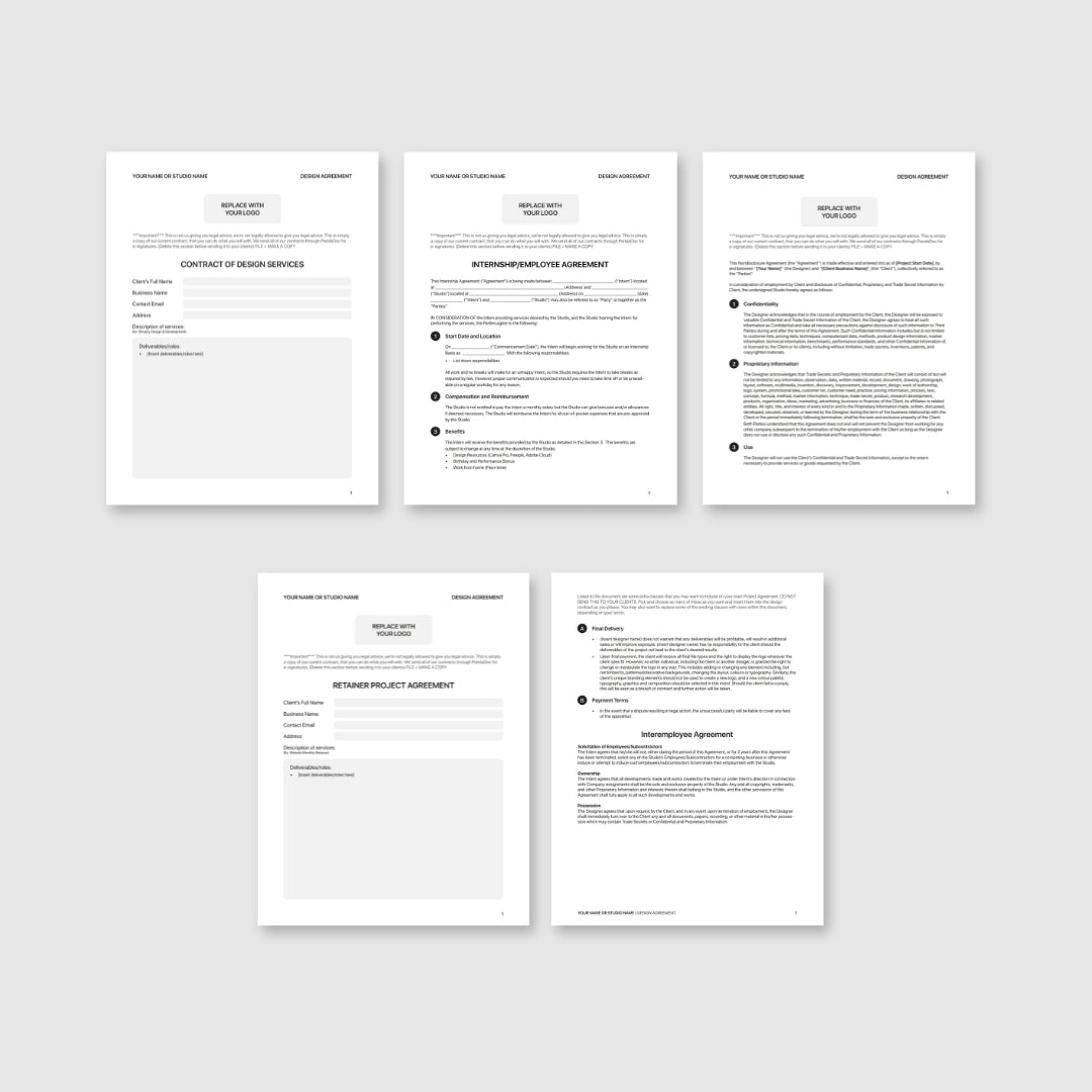 Complete Contract Kit for Creatives