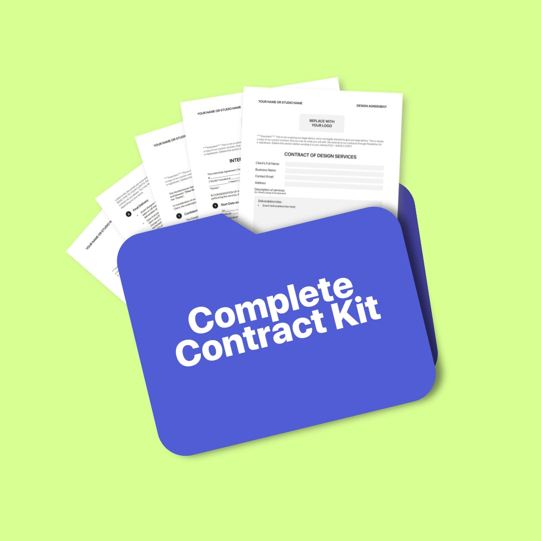 Complete Contract Kit for Creatives